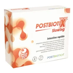 Postbiotix Slowing Integratore per la Regolarità Intestinale e Benessere Digestivo 14 Bustine