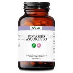 Potassio Ascorbato integratore per muscoli, immunità e vitalità 60 capsule
