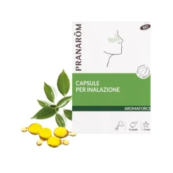 Pranarom Aforce Capsule Inalazione Bio Decongestionante Nasale 15 Pezzi