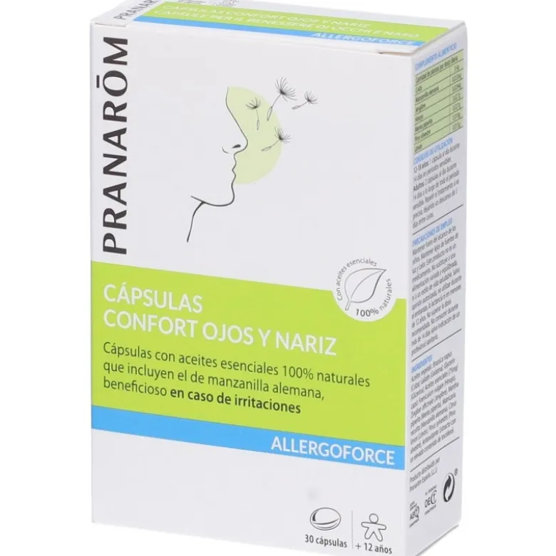 Pranarom Allergoforce Capsule Confort Occhi-naso 30 Capsule