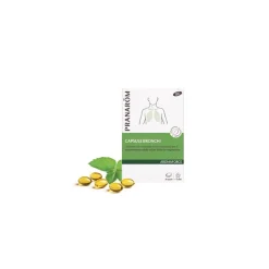 Pranarom Aromaforce Integratore per Bronchi 30 Capsule
