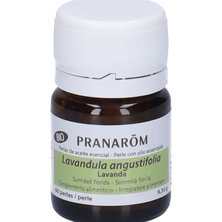 Pranarom Lavanda Biologico per Benessere Mentale 60 Perle