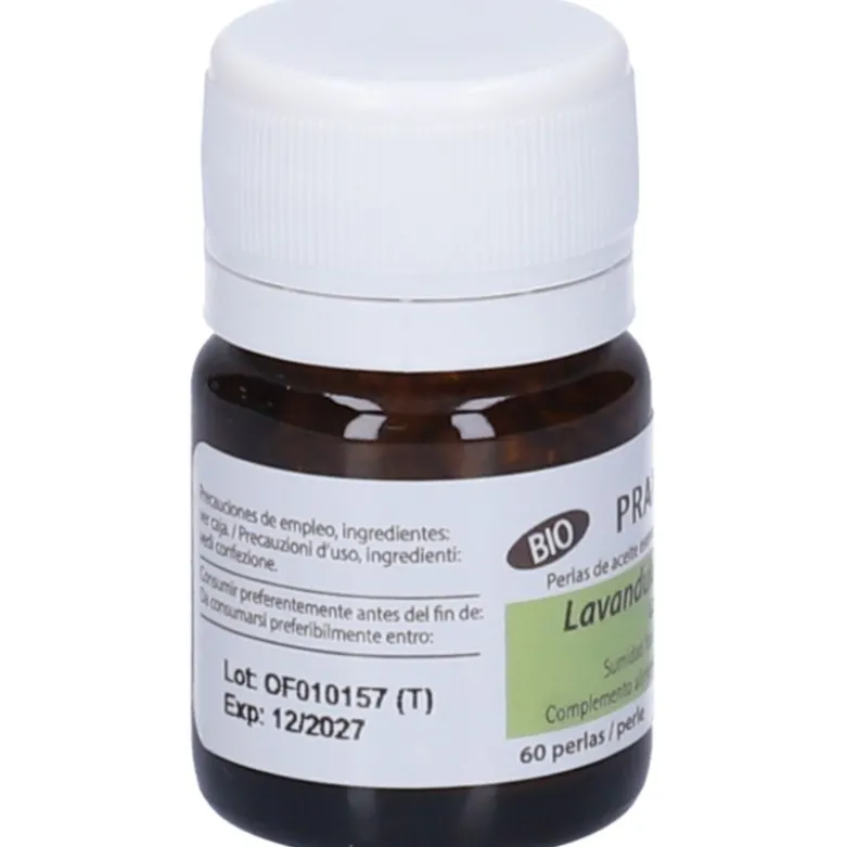 Pranarom Lavanda Biologico per Benessere Mentale 60 Perle