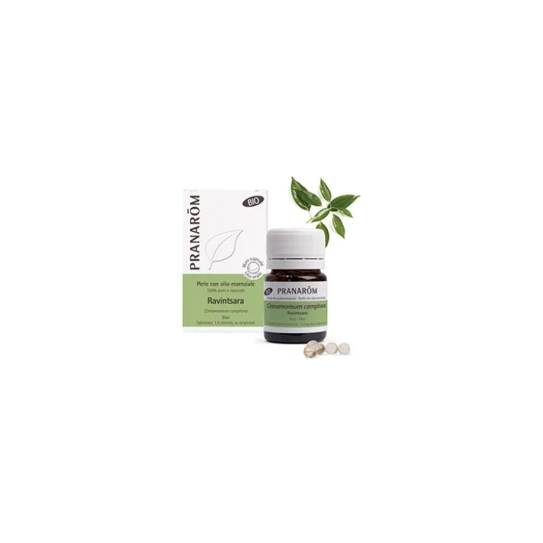 Pranarom Ravintsara Integratore per Difese Immunitarie 60 Perle