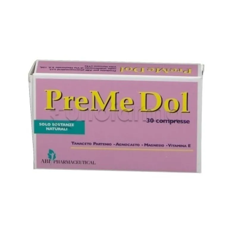 Premedol Integratore per Dolori Mestruali e Sindrome Premestruale 30 Compresse