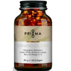 Prima Canasid Oil Integratore Rigenerante Pelle 60 Softgels