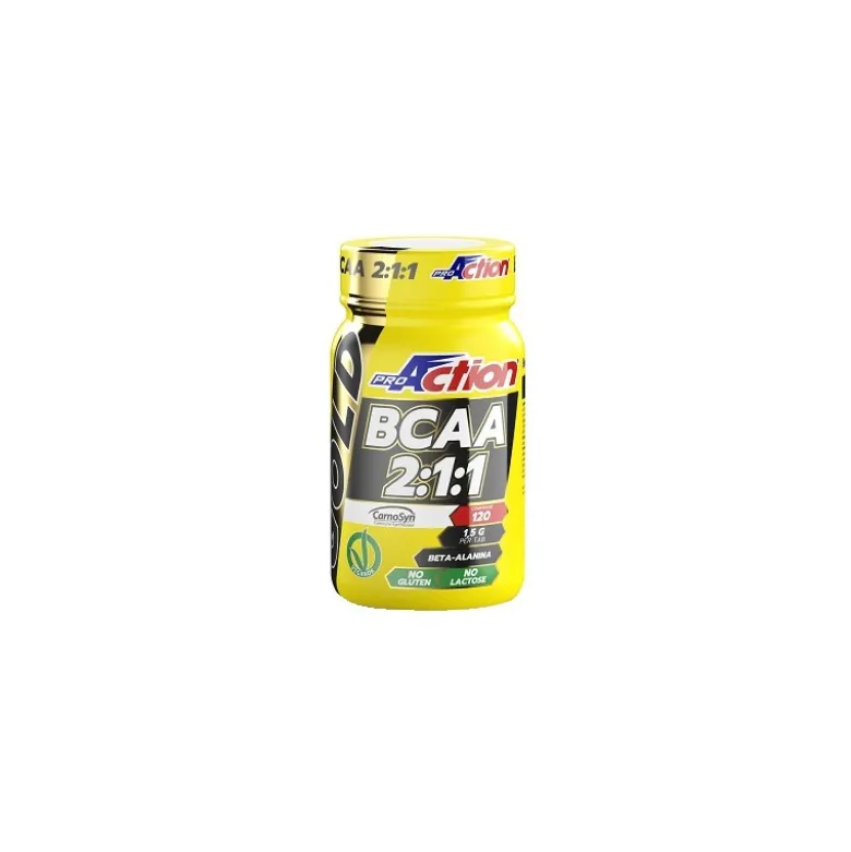 Proaction Gold Bcaa per Recupero Muscolare 120 Compresse