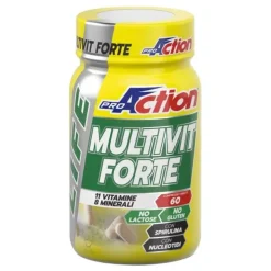 ProAction Multivit Forte integratore multivitaminico per energia e benessere 60 compresse