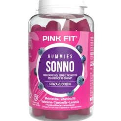 Proaction Pink Fit Sonno Melatonina e Valeriana 60 Gommose