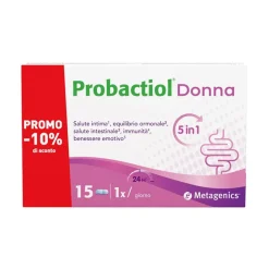 Probactiol Donna integratore per benessere urogenitale e intestinale 15 capsule