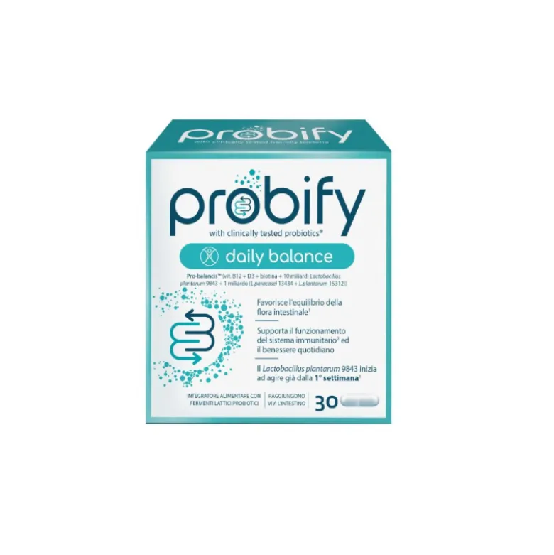 Probify Daily Balance Integratore per Intestino 30 Capsule