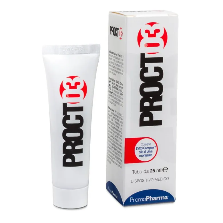 Procto3 Crema per Trattamento Emorroidi 25ml