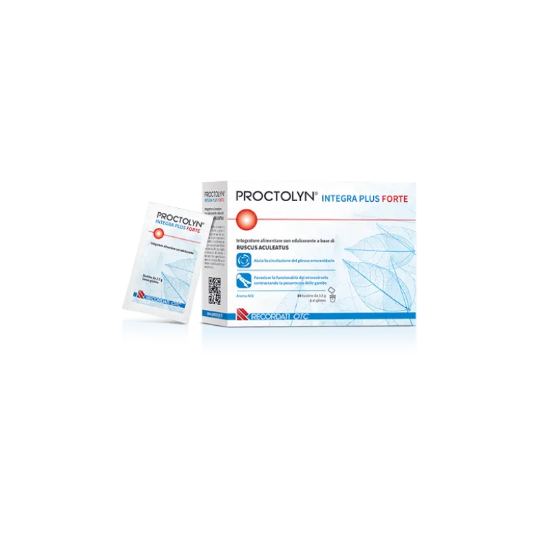 Proctolyn Integra Plus Forte Integratore per Emorroidi 14 Bustine