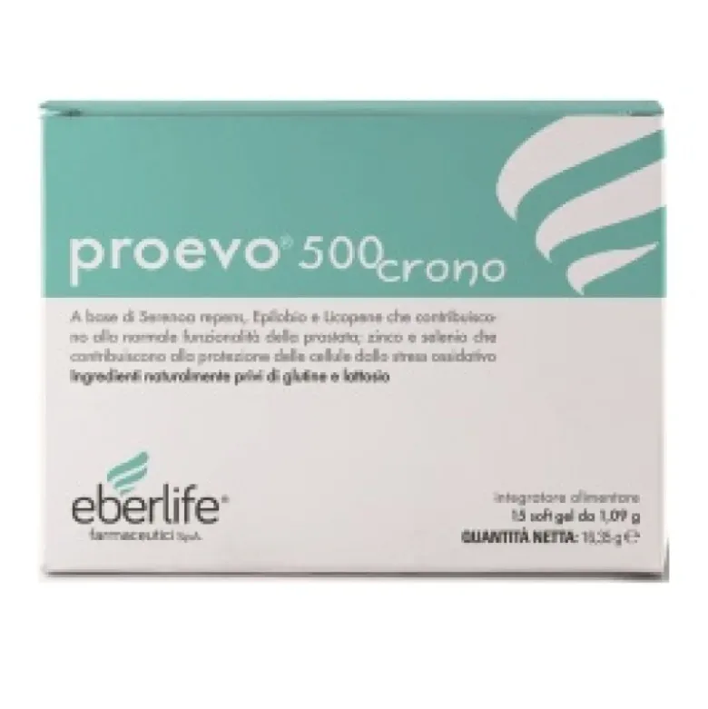Proevo 500crono per Funzionalità Prostatica 15 Capsule