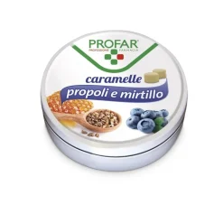 Profar Caramelle Propoli e Mirtillo Pastiglie 40 g
