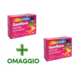 PROMO Marco Viti Massigen Gonfiore Integratore Disturbi Intestinali 20 Capsule + CONFEZIONE OMAGGIO