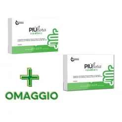 PROMO Più Flora Integratore con Fermenti Lattici 30 Capsule + CONFEZIONE OMAGGIO
