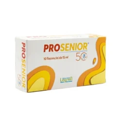 Prosenior 50 Integratore Antiossidante e per il Benessere dell'Organismo 10 Flaconcini da 15 ml