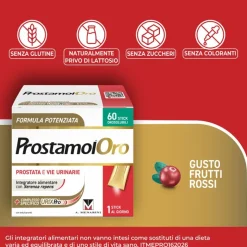 Prostamol Oro Integratore per il Benessere della Prostata 60 Stick