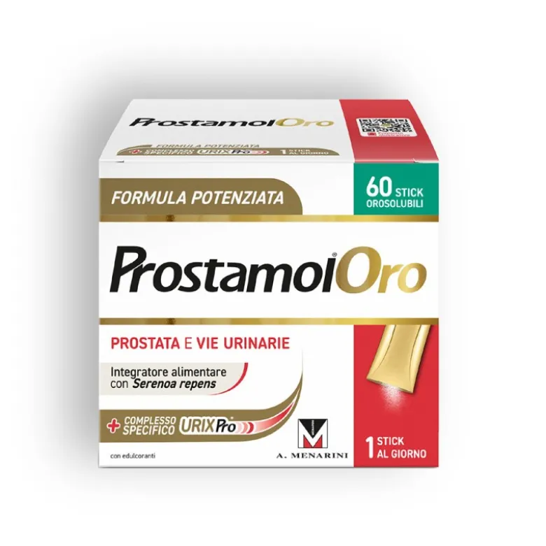 Prostamol Oro Integratore per il Benessere della Prostata 60 Stick