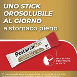 Prostamol Oro Integratore per il Benessere della Prostata 60 Stick