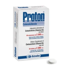 Proton Vitamina D3 per Sistema Immunitario 60 Compresse
