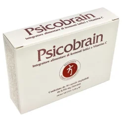 Psicobrain Bromatech Fermenti Lattici e Vitamina C per Stress 30 Capsule