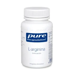 Pure Encapsulations L-Arginina Integratore per la Circolazione 30 Capsule