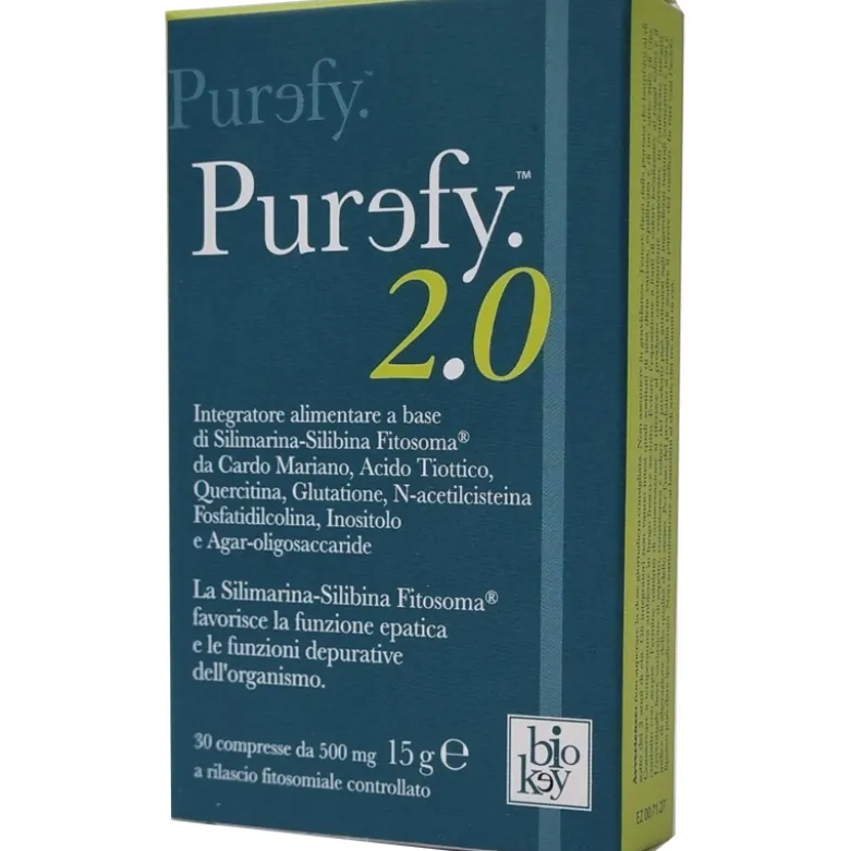 Purefy 2.0 Integratore per Fegato 30 Compresse