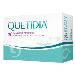 Quetidia Integratore per Ansia e Nervosismo 30 Compresse