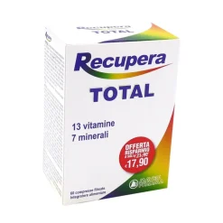 Recupera Total Integratore Multivitaminico Multiminerale 60 Compresse