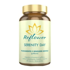 Reflower Serenity Day Integratore per Tono dell'Umore 60 Capsule