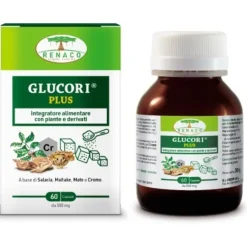 Renaco Glucori Plus Integratore per Controllo Peso Corporeo 60 Capsule da 400mg