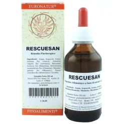 Rescuesan Gocce supporto naturale per stress e traumi flacone da 100 ml