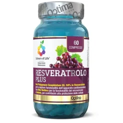Resveratrolo 60 Compresse Colours Of Life integratore antiossidante per cuore e microcircolo 60 compresse