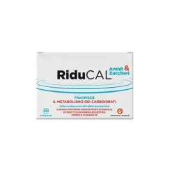 Riducal Amidi & Zuccheri Integratore per Metabolismo 30 Compresse