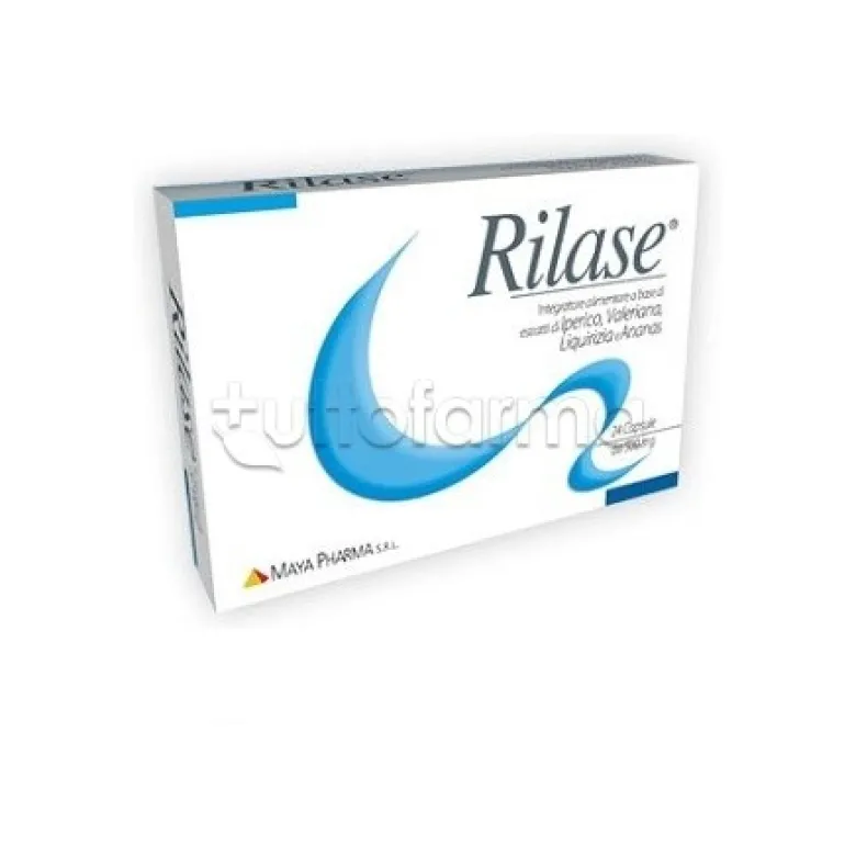 Rilase Integratore per Rilassamento Mentale 24 Capsule