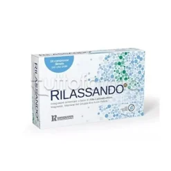 Rilassando Integratore per Ansia, Stress e Insonnia 24 Compresse