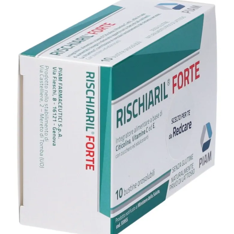 Rischiaril Forte Integratore Memoria e Concentrazione 10 Bustine