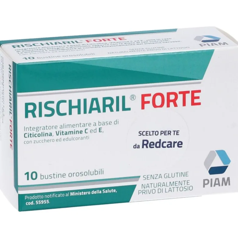 Rischiaril Forte Integratore Memoria e Concentrazione 10 Bustine