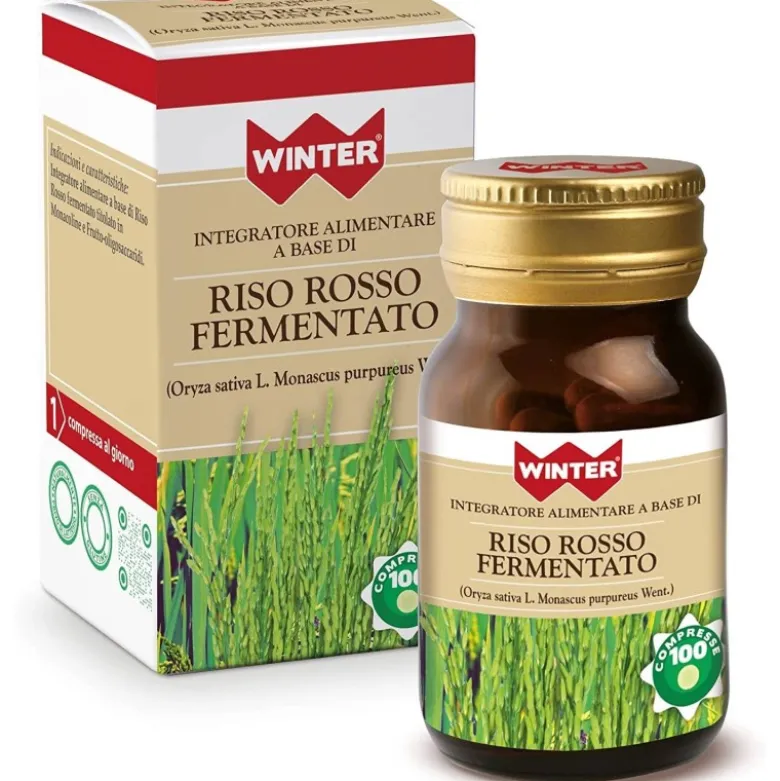 Riso Rosso Fermentato per Controllo Colesterolo 100 Compresse