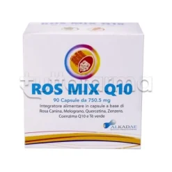 Ros Mix Q10 Integratore Circolazione e Pressione 90 Capsule