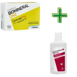 Routine Capelli Uomo con Biomineral One 30 Compresse + Biothymus AC Active Shampoo 150ml