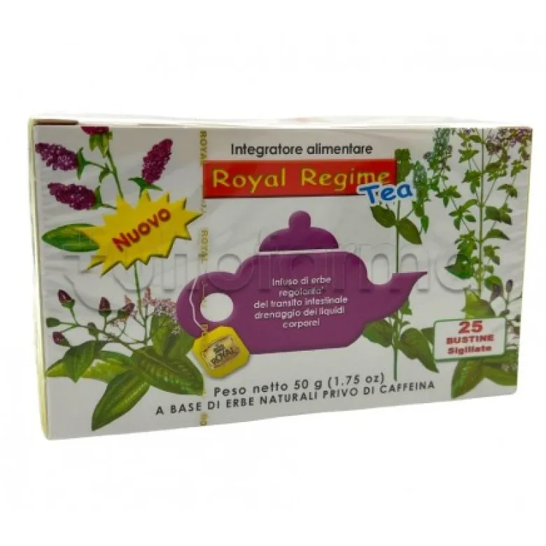 Royal Regime Tea Integratore Drenante 25 Bustine