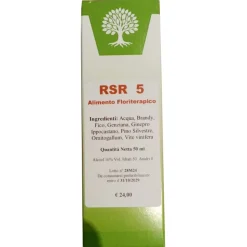 Rsr 5 supporto naturale per energia e benessere psico-fisico 50ml