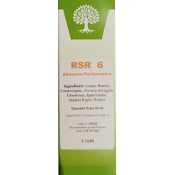 Rsr 6 tonico ricostituente per energia e benessere psico-fisico 50ml
