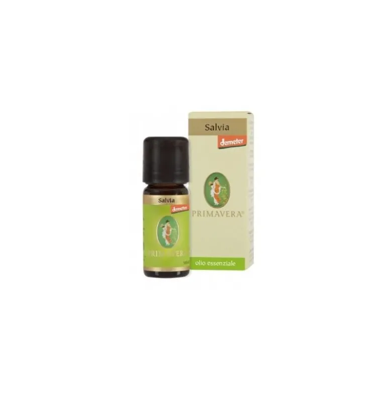 Salvia olio essenziale Demeter per Aromaterapia e Benessere 10 ml