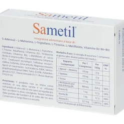 Sametil Integratore per Tono dell'Umore 20 Compresse