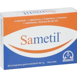 Sametil Integratore per Tono dell'Umore 20 Compresse
