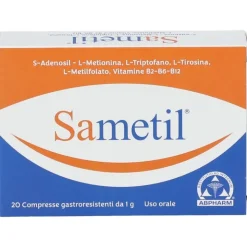 Sametil Integratore per Tono dell'Umore 20 Compresse